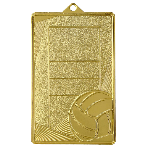 Odbojkaška medalja Setpoint s motivom terena i lopte 70x45mm_EliteSport