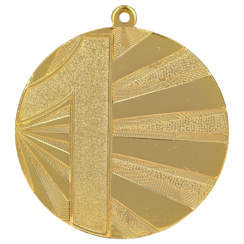 Metalna medalja Trionfo s oznakom plasmana 70mm_EliteSport