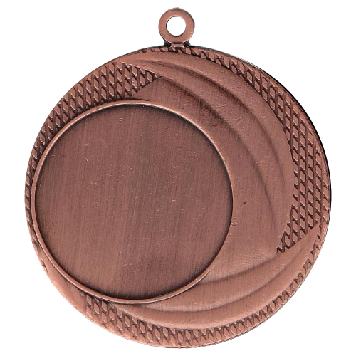 Metalna medalja Arcus s dinamičnim linijama 40mm_EliteSport