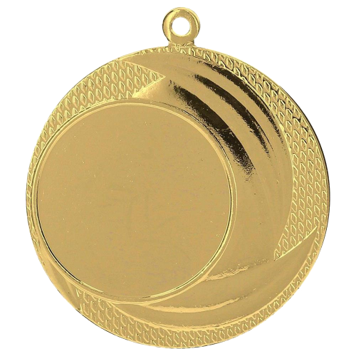 Metalna medalja Arcus s dinamičnim linijama 40mm_EliteSport