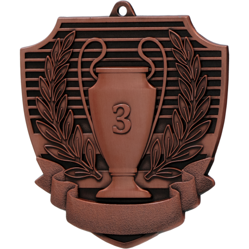 Metalna medalja Victoris s peharom i oznakom plasmana 70mm_EliteSport