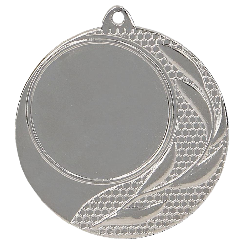 Metalna medalja Vela s dekorativnim valovima 40mm_EliteSport