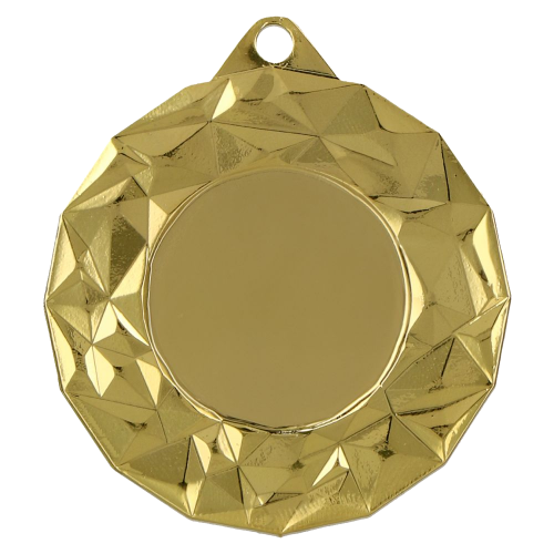Metalna medalja Prisma s fasetiranim rubom 45mm_EliteSport