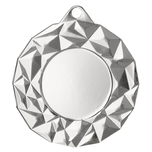 Metalna medalja Prisma s fasetiranim rubom 45mm_EliteSport