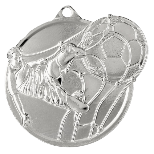 Nogometna medalja Guardia s motivom vratara i lopte 60x50mm_EliteSport