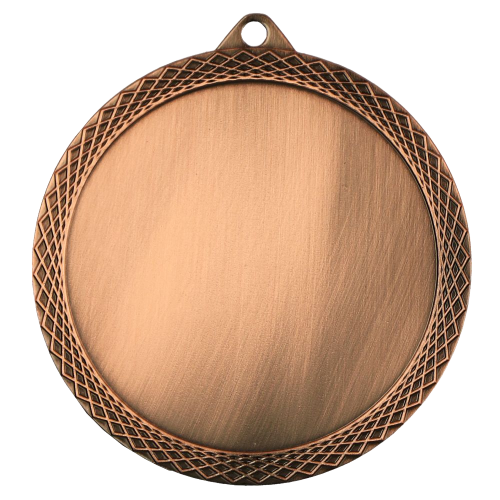 Metalna medalja Cordis s pletenim rubom 60mm_EliteSport