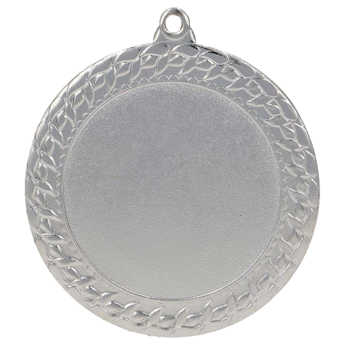 Metalna medalja Treccia s pletenim dekorativnim rubom 70mm_EliteSport