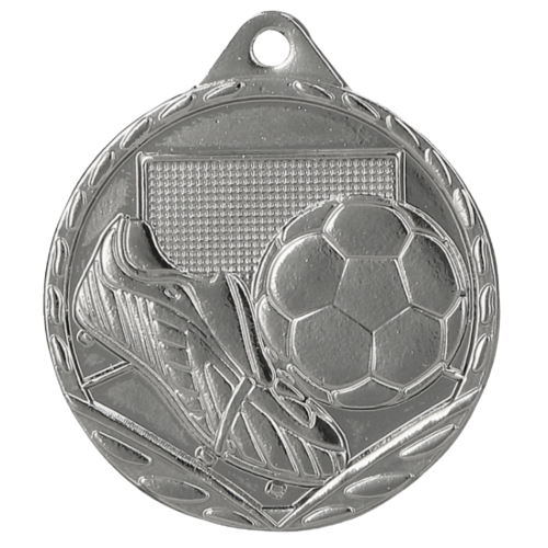 Nogometna medalja Goalis s motivom lopte i gola 32mm_EliteSport