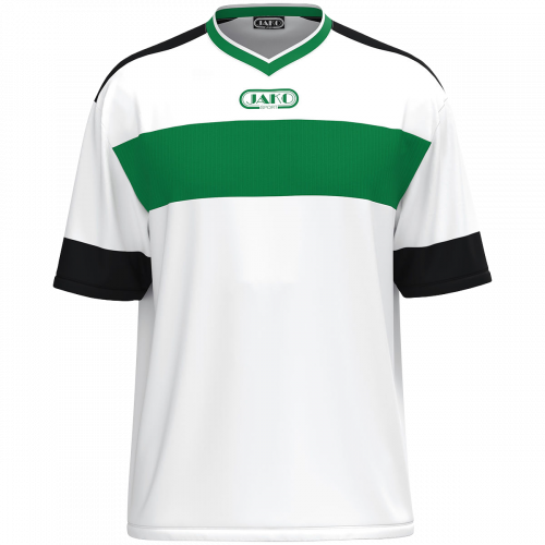 Jako Club 92 dres kratkih rukava — bijela/zelena_EliteSport