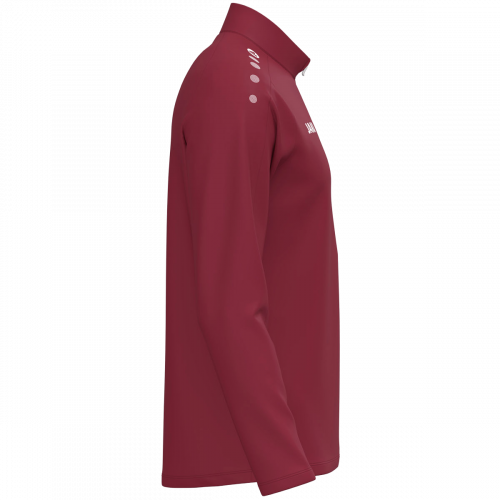 Jako One ziptop majica dugih rukava – bordo_EliteSport