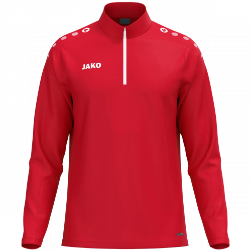 Jako One ziptop majica dugih rukava – crvena_EliteSport