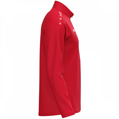 Jako One ziptop majica dugih rukava – crvena_EliteSport