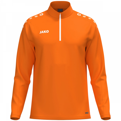 Jako One ziptop majica dugih rukava – narančasta_EliteSport