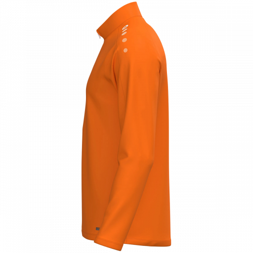 Jako One ziptop majica dugih rukava – narančasta_EliteSport