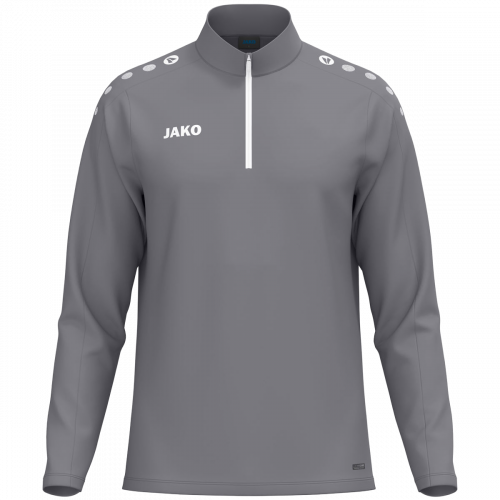 Jako One ziptop majica dugih rukava – siva_EliteSport