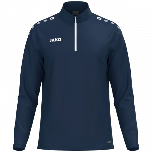 Jako One ziptop majica dugih rukava – tamno mornarsko plava_EliteSport