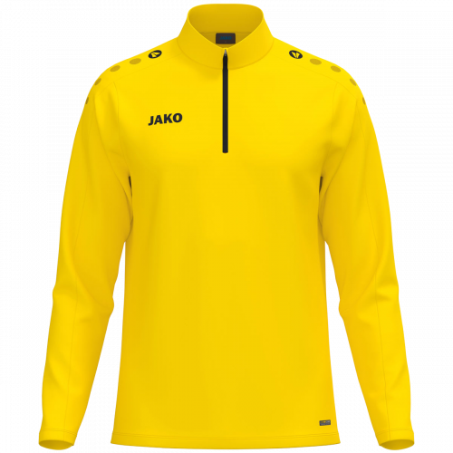 Jako One ziptop majica dugih rukava – žuta_EliteSport