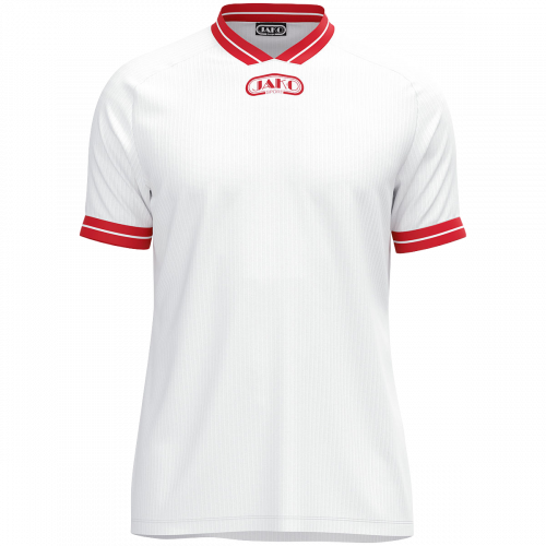Jako Retro dres kratkih rukava — bijela/crvena_EliteSport