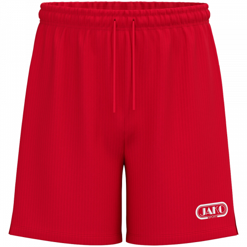 Jako Retro nogometne kratke hlače – crvena_EliteSport