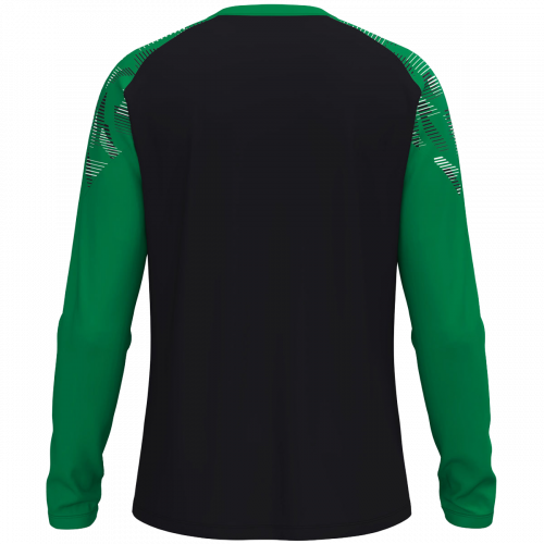 Jako Sonic majica dugih rukava — crna/zelena_EliteSport
