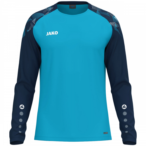 Jako Sonic majica dugih rukava — nebesko plava/tamno plava_EliteSport