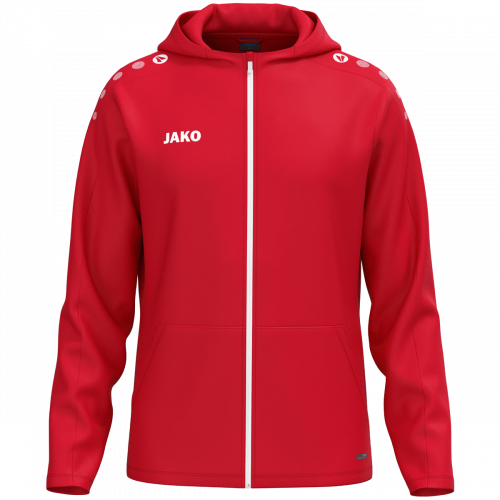 Jako One jakna s kapuljačom – crvena_EliteSport