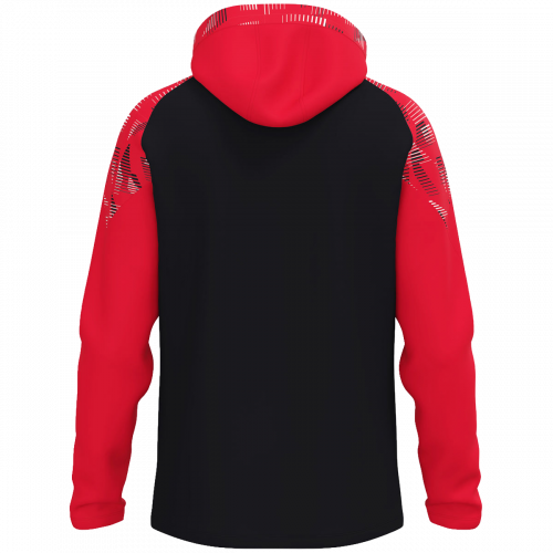 Jako Sonic jakna s kapuljačom – crna/crvena_EliteSport