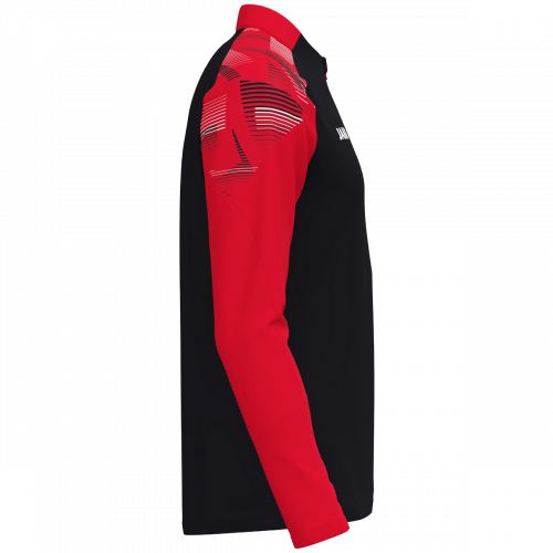 Jako Sonic ziptop majica dugih rukava – crna/crvena_EliteSport
