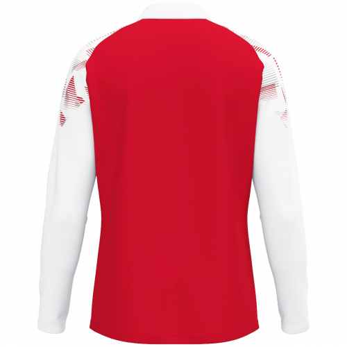 Jako Sonic ziptop majica dugih rukava – crvena/bijela_EliteSport
