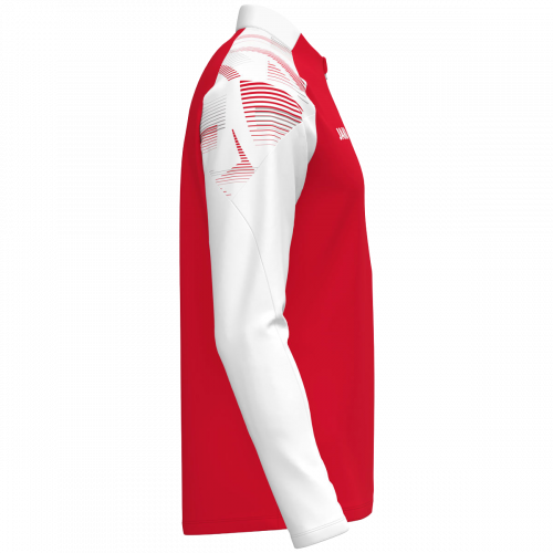 Jako Sonic ziptop majica dugih rukava – crvena/bijela_EliteSport