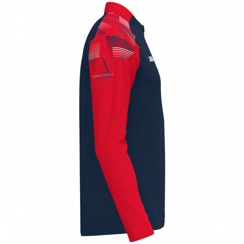 Jako Sonic ziptop majica dugih rukava – tamno mornarsko plava/crvena_EliteSport