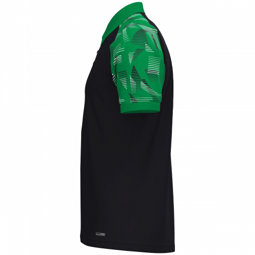 Jako Sonic polo majica kratkih rukava – crna/zelena_EliteSport