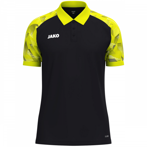 Jako Sonic polo majica kratkih rukava – crna/žuta_EliteSport