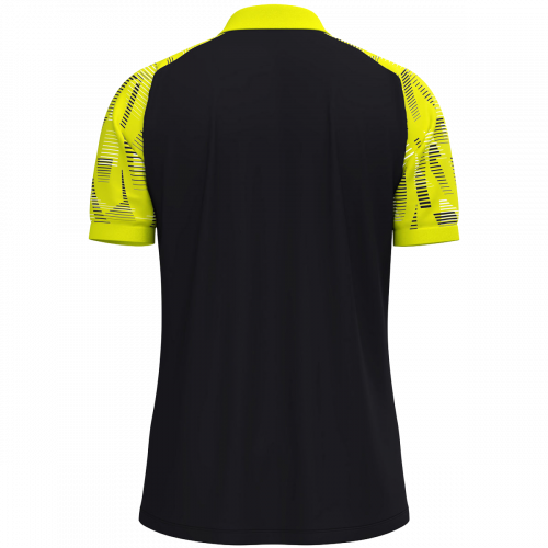 Jako Sonic polo majica kratkih rukava – crna/žuta_EliteSport
