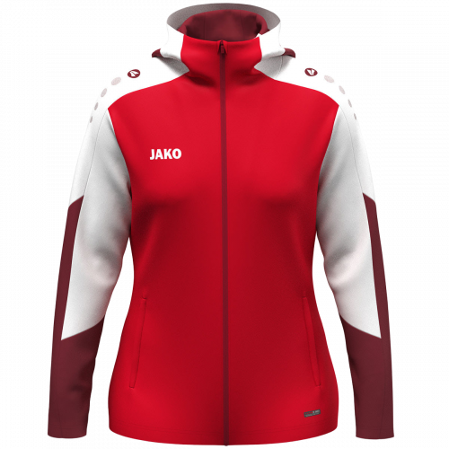 Jako Dynamic jakna s kapuljačom – crvena_EliteSport