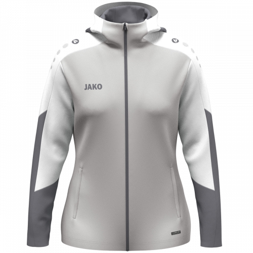 Jako Dynamic jakna s kapuljačom – svijetlo siva_EliteSport