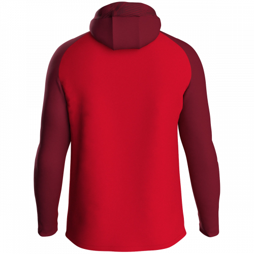 Jako Iconic jakna s kapuljačom – crvena/bordo_EliteSport
