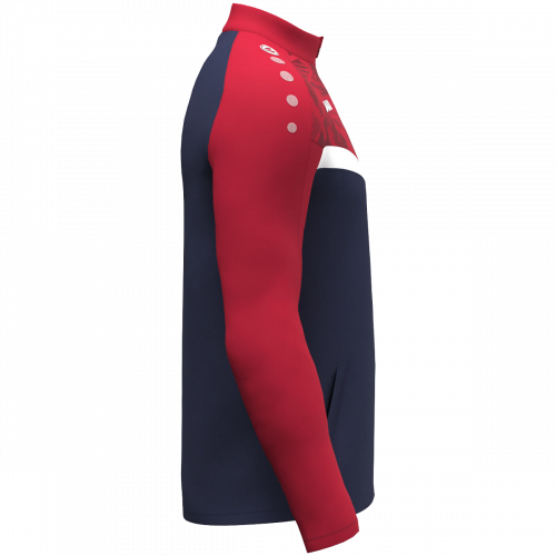 Jako iconic poliester jakna – tamno plava/tamno crvena_EliteSport