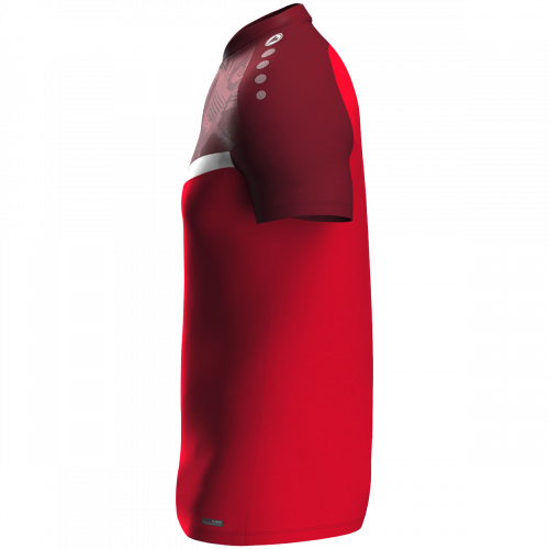 Jako Iconic polo majica kratkih rukava – crvena/bordo_EliteSport