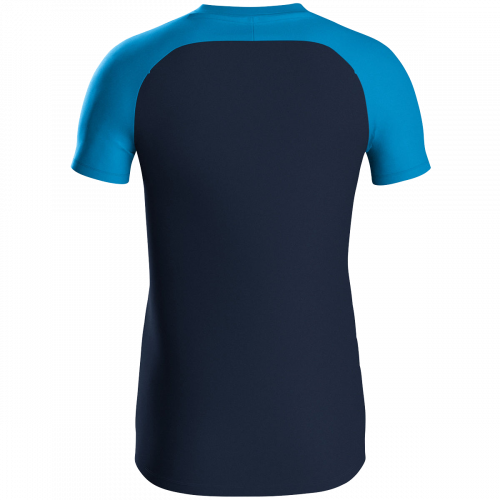 Jako Iconic polo majica kratkih rukava – nebesko plava/tamno plava/neon žuta_EliteSport