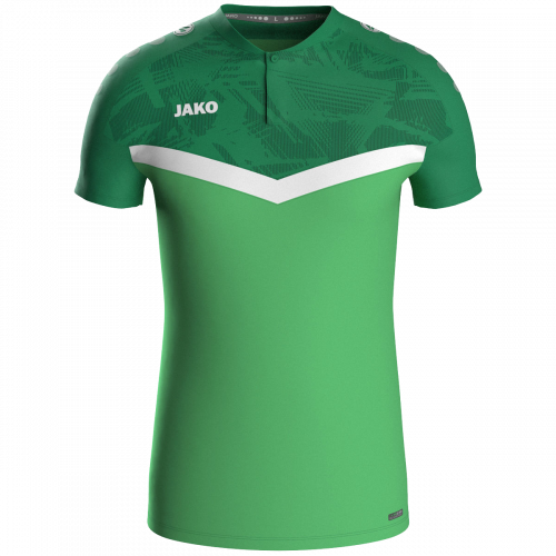 Jako Iconic polo majica kratkih rukava – svijetlo zelena/zelena_EliteSport