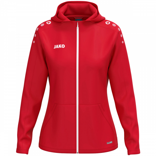 Jako One jakna s kapuljačom – crvena_EliteSport