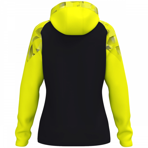 Jako Sonic jakna s kapuljačom – crna/žuta_EliteSport