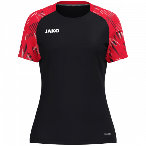 Jako Sonic majica kratkih rukava — crna/crvena_EliteSport
