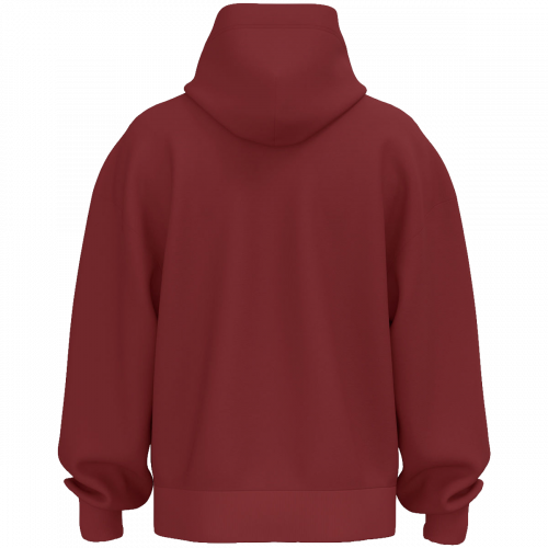 Jako Wardrobe majica s kapuljačom — bordo_EliteSport