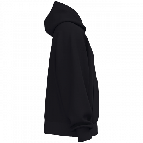 Jako Wardrobe majica s kapuljačom — crna — crna_EliteSport