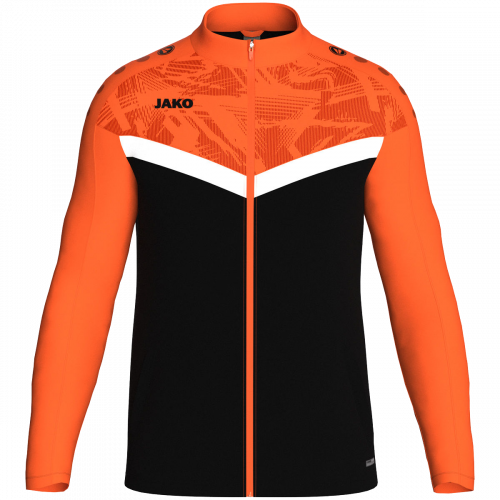 Jako iconic poliester jakna – narančasta/crna_EliteSport