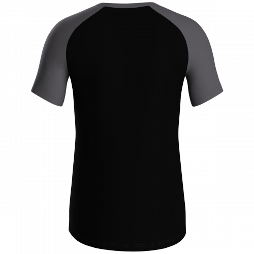 Jako Iconic poliester majica kratkih rukava — crna/antracit_EliteSport