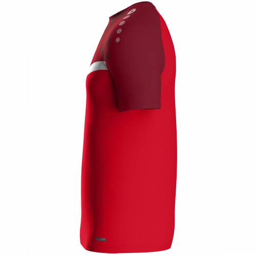 Jako Iconic poliester majica kratkih rukava — crvena/bordo_EliteSport