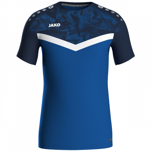 Jako Iconic poliester majica kratkih rukava — plava/tamno plava_EliteSport